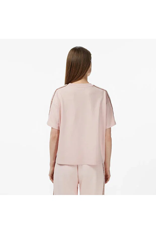 Футболка Lacoste Ady, свободного кроя, розовый — фото 2