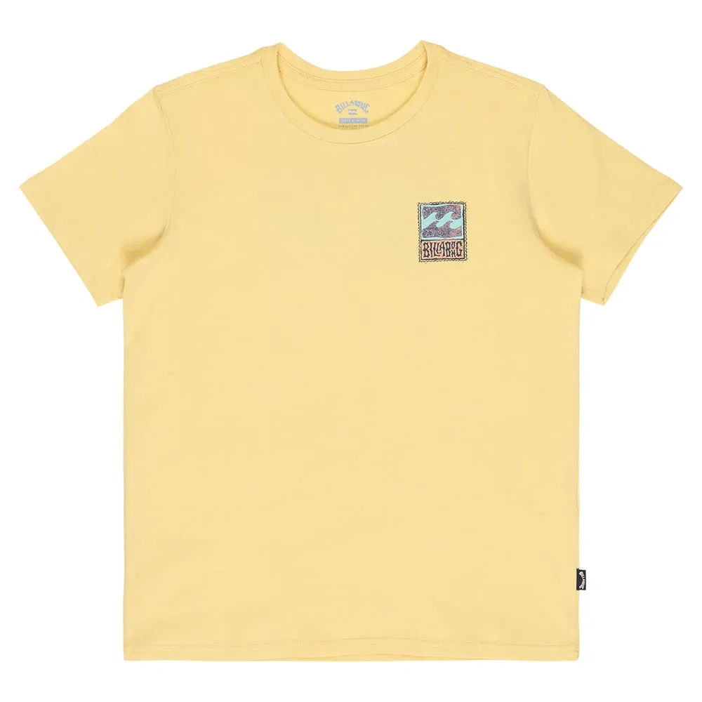 Футболка с коротким рукавом Stamp Billabong, желтый