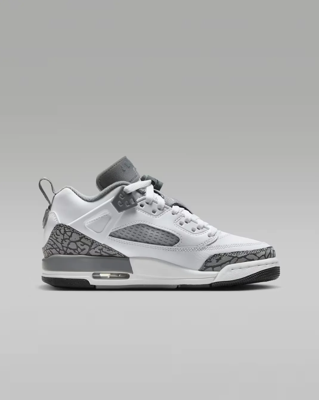 Кроссовки детские Nike Jordan Spizike Low, белый/серый — фото 2