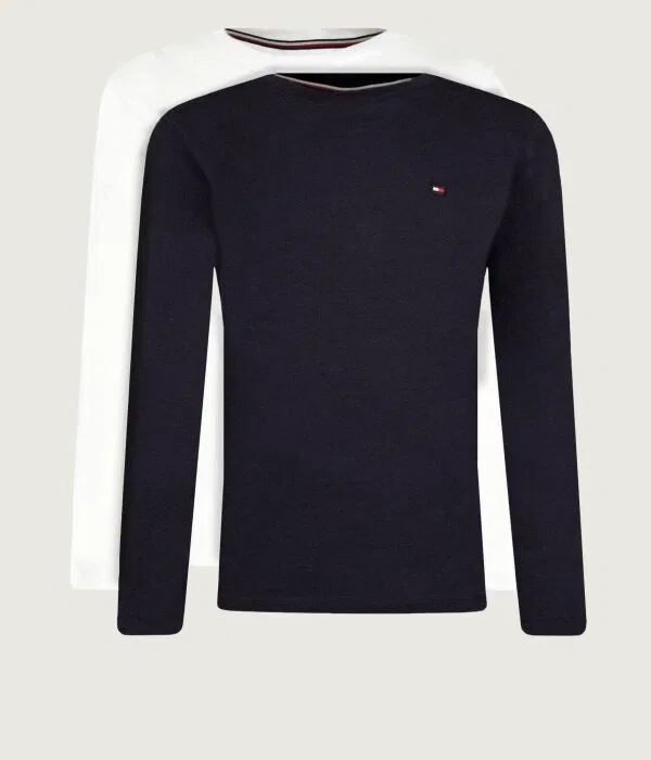 Детский комплект лонгсливов Relaxed Fit Tommy Hilfiger, Blu Marino