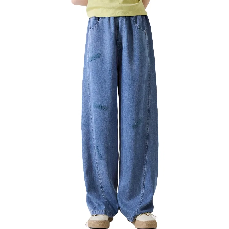 Джинсы для детей школьного возраста, Thin, Disney, Medium Blue