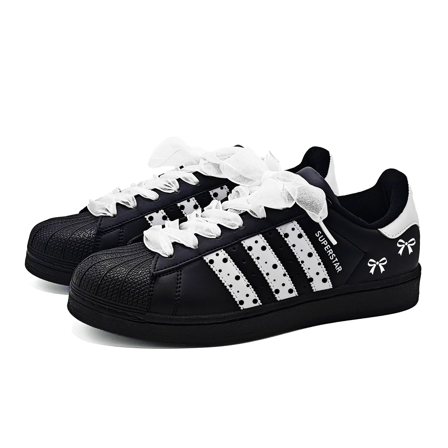 Детские кроссовки для скейтбординга Superstar 2, Adidas Originals, White — фото 4