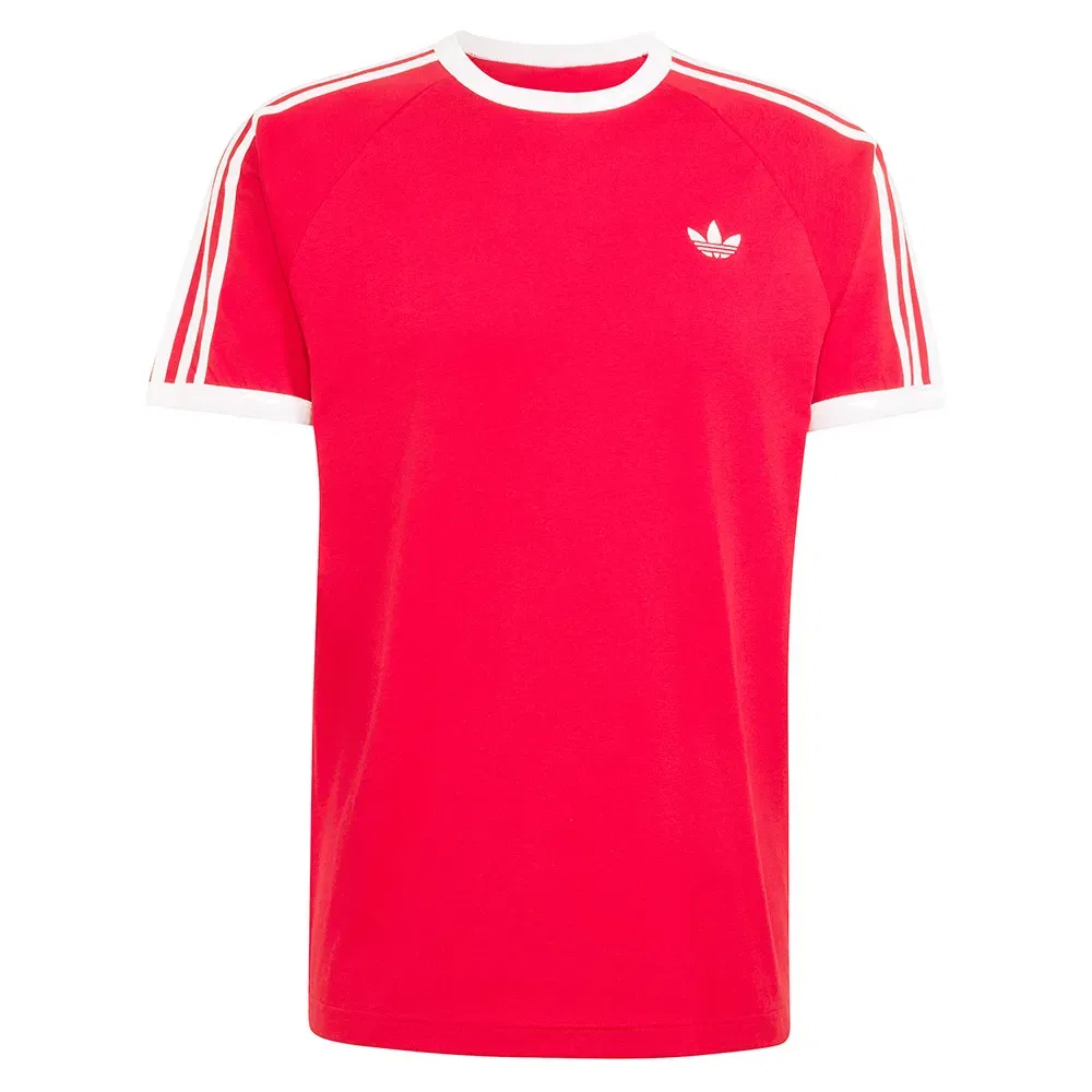 Мужская футболка с коротким рукавом с принтом Adidas Originals, Red — фото 3