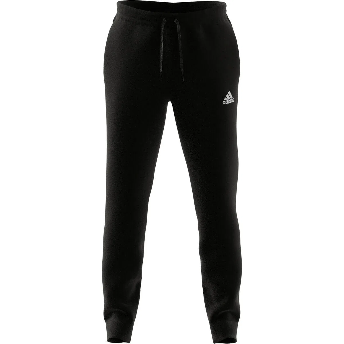 Мужские спортивные штаны из флиса Essentials Fleece Tapered Cuff Adidas, Schwarz Weiss — фото 2
