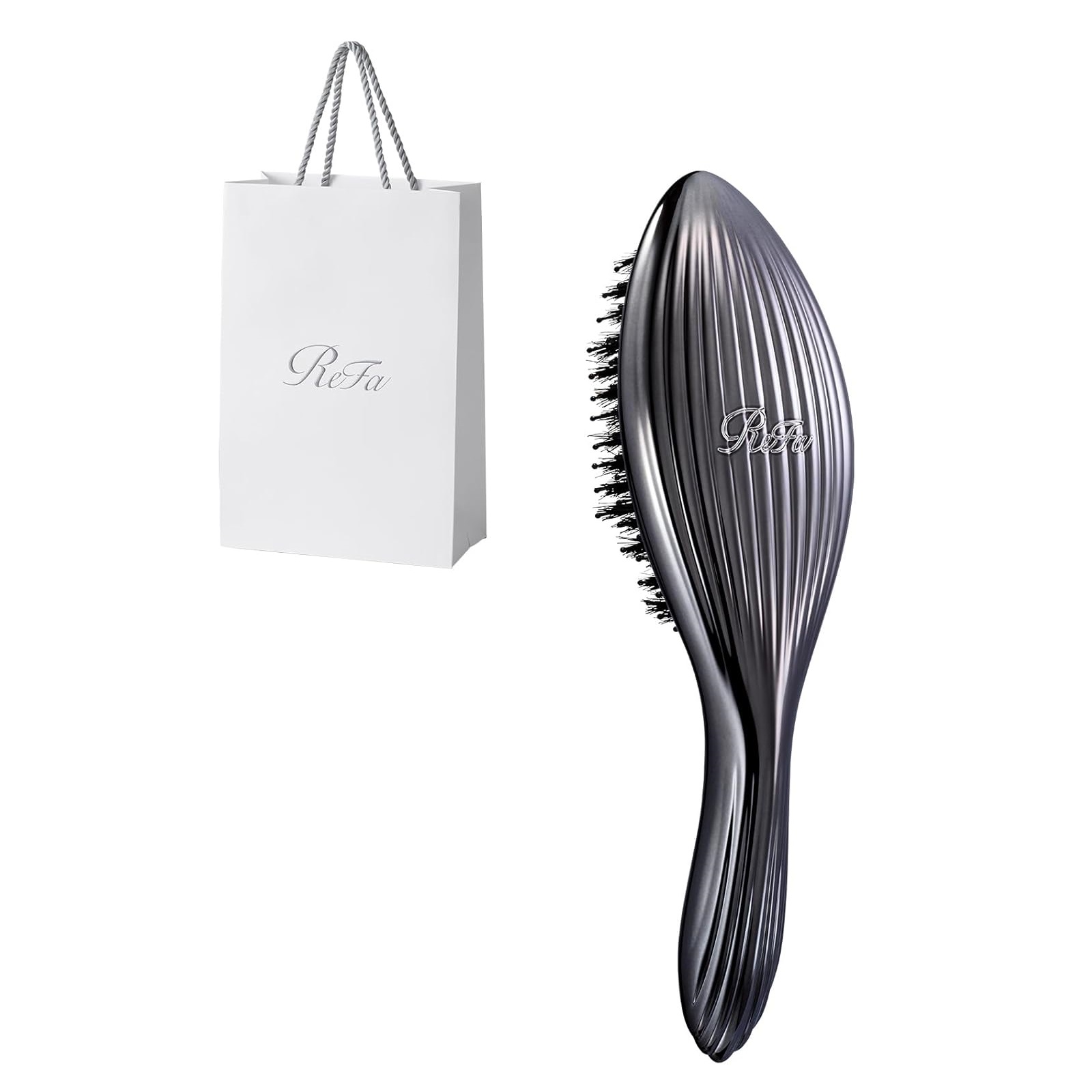 Расческа массажная ReFa Aile Brush Ray, black