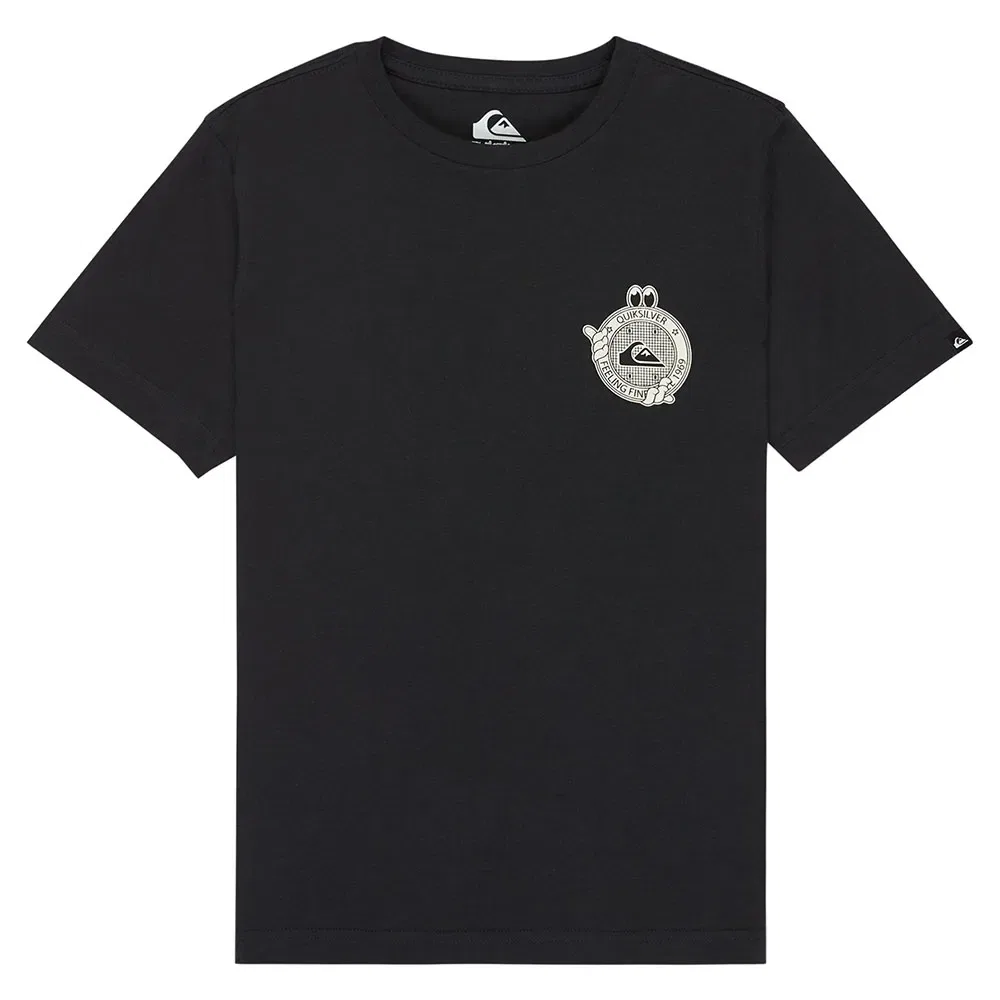Детская футболка с принтом Street Echo Quiksilver, Black