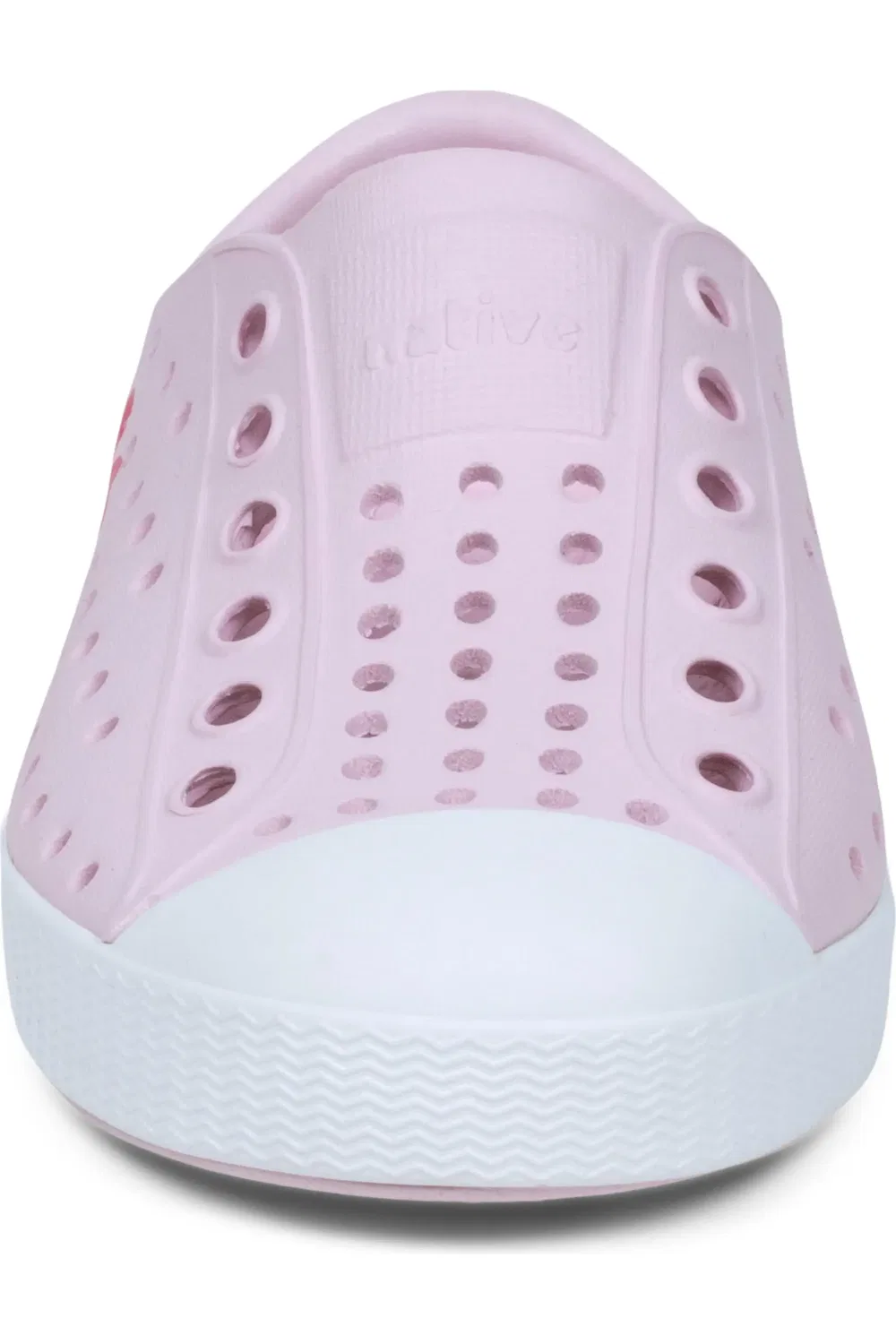 Детские кеды slip-on на плоской подошве Jefferson Native Shoes, Barelypink/Shellwhite — фото 4