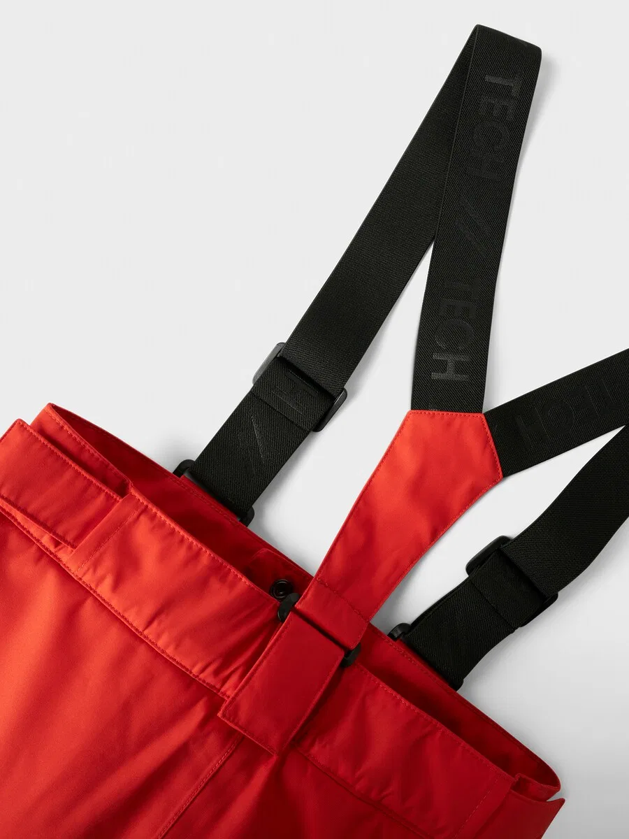 Брюки для активного отдыха NAME IT Regular Outdoor Pants 'NKNSlope10' красного цвета — фото 3