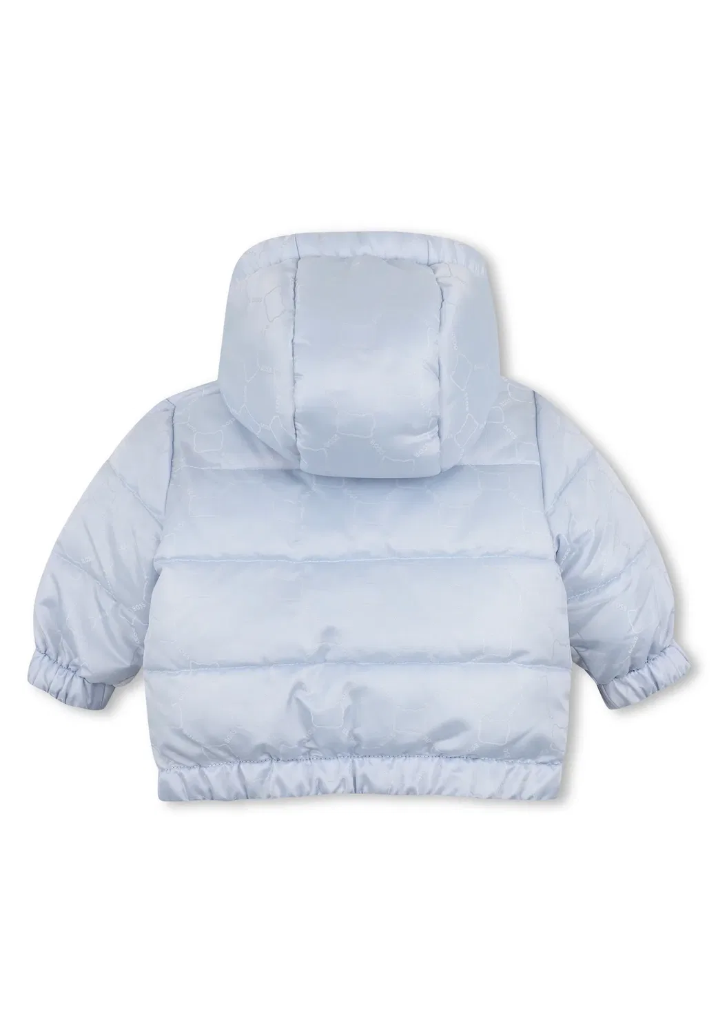 Двусторонняя детская пуховая куртка - зимняя куртка Boss Kidswear, Pale Blue — фото 2