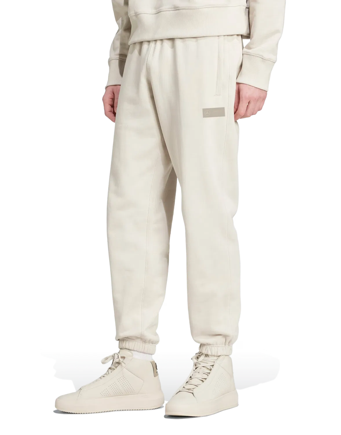 Мужские спортивные брюки Premium Jogginghose Adidas, бежевый — фото 2