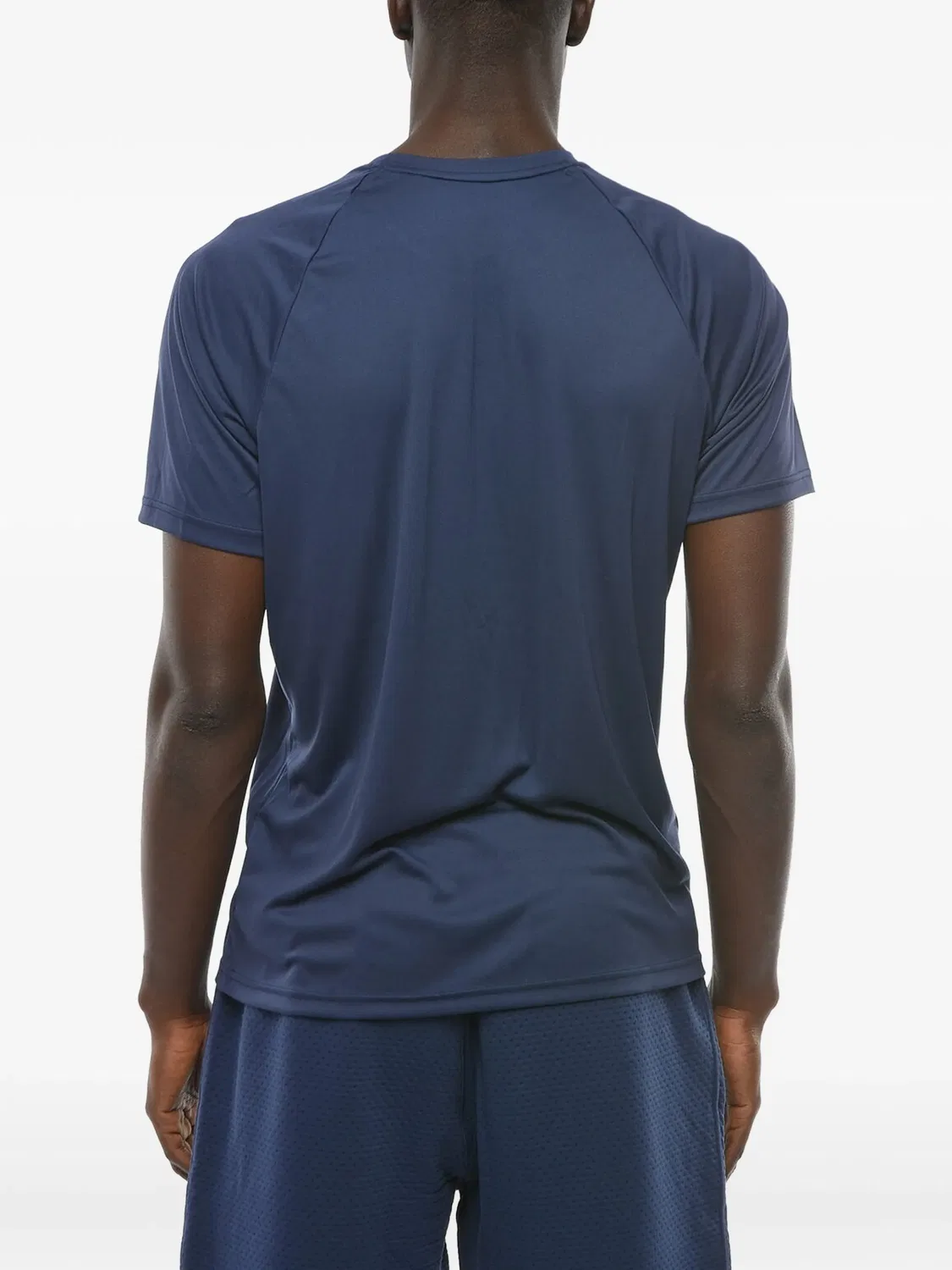 Футболка Dri-Fit синего цвета Nike, синий — фото 2