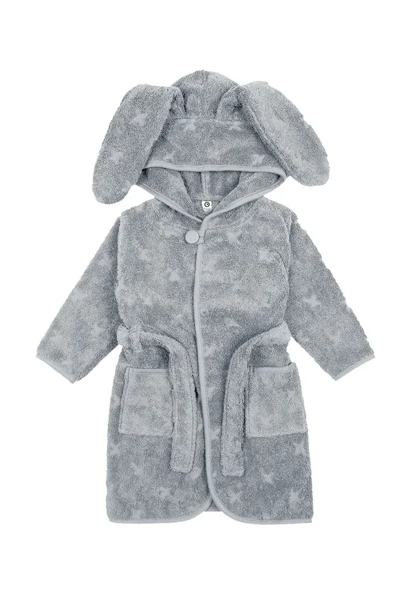 Халат махровый Mit schlappohren Musli By Green Cotton jasmin blue, синий