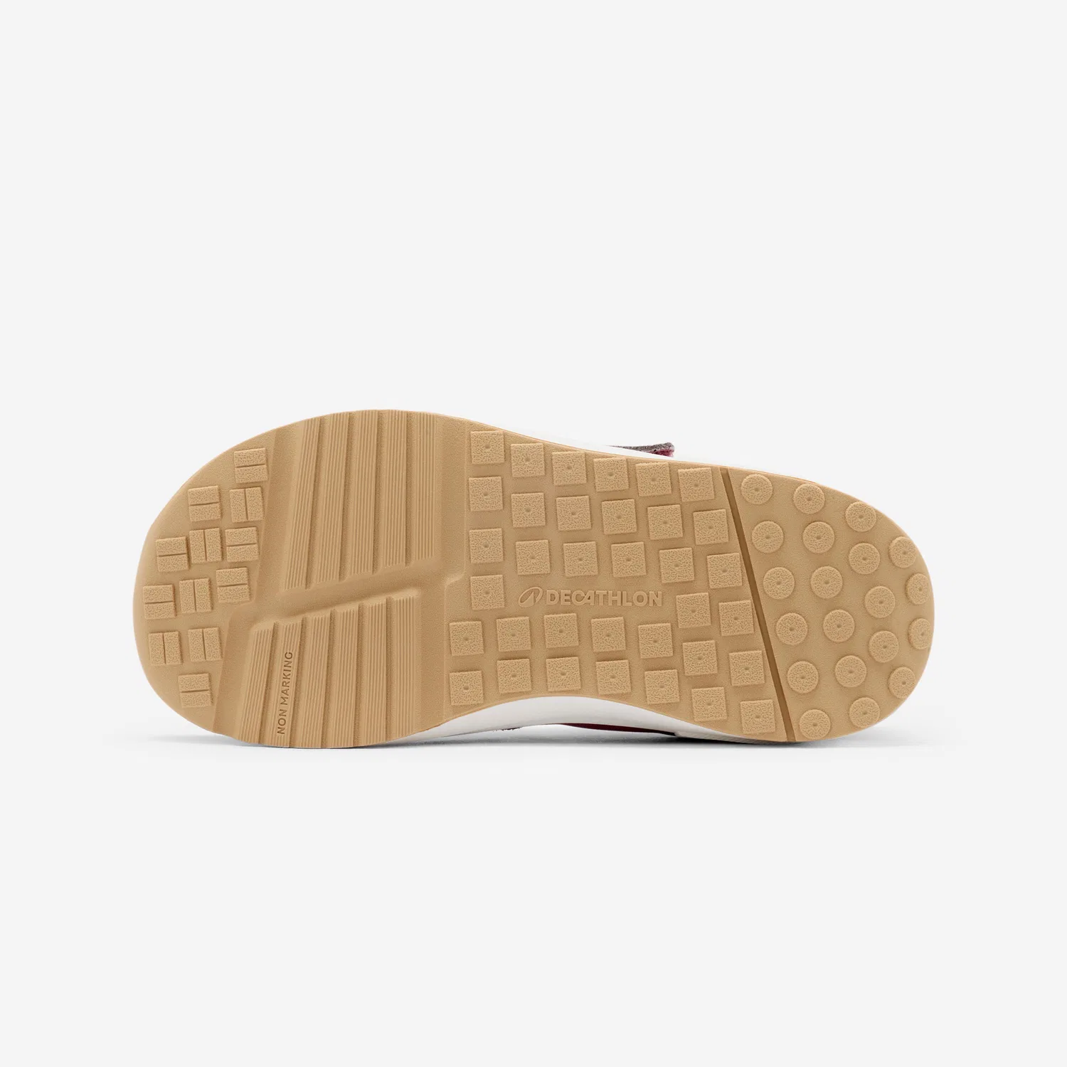 Детские ботинки для девочек с широким носком Stepper Leather Decathlon, Altviolett Altrosa — фото 4