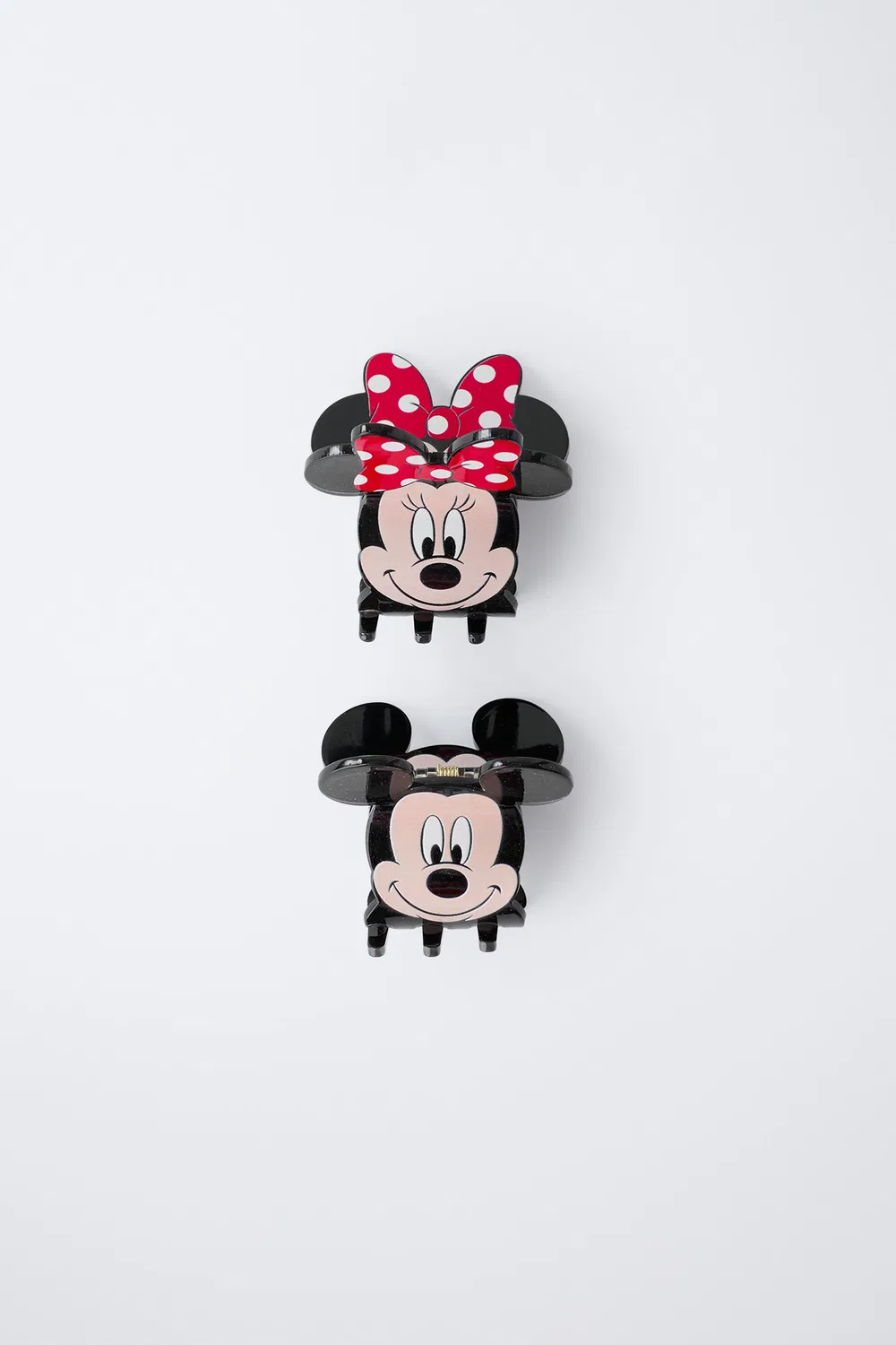 Набор из двух заколок для волос Микки и Минни Маус Disney ZARA, Red — фото 4