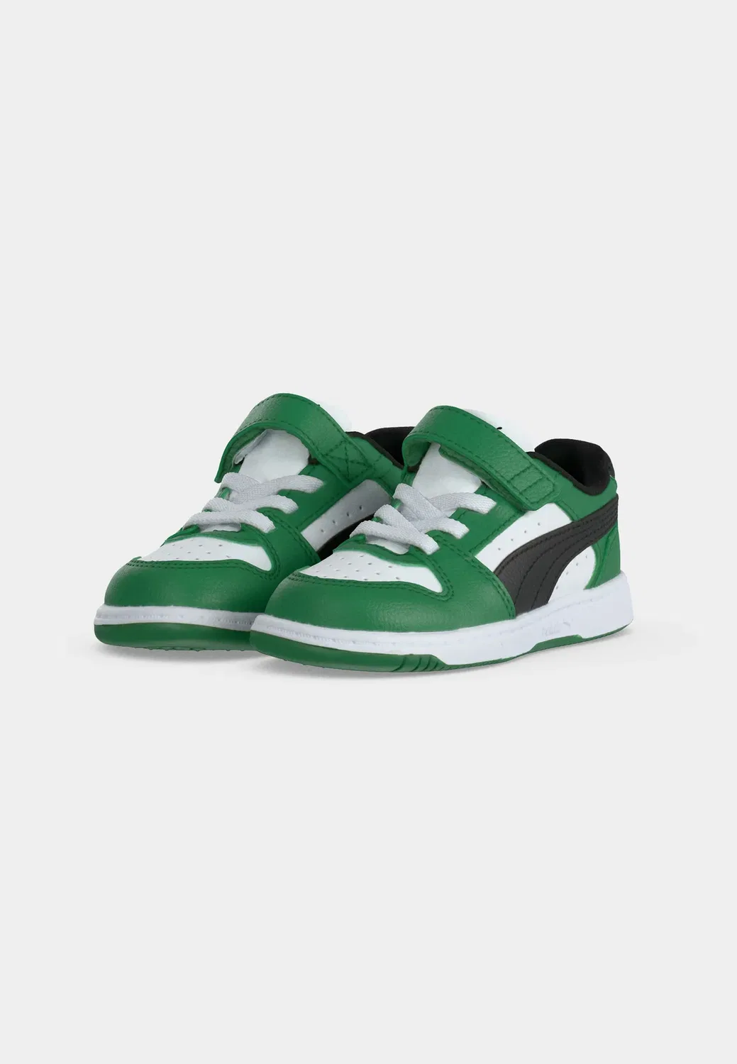 Кроссовки Rebound Slam унисекс Puma, Archive Green/Black/White — фото 3