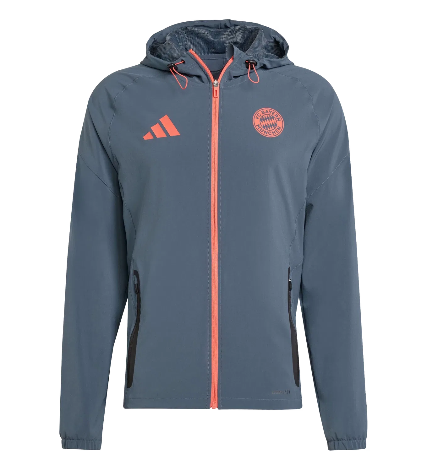 Мужская переходная куртка Tiro 25 Competition Vis Tech Travel Adidas, серый