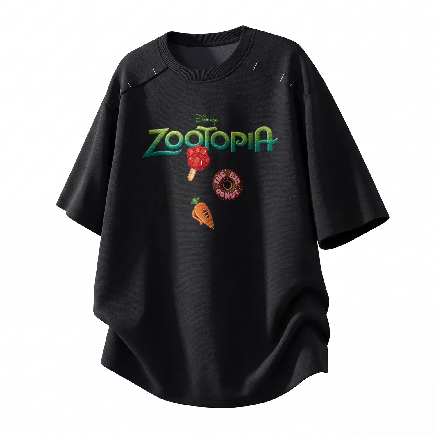 Детская футболка Disney Crew Neck Moderate, White — фото 3