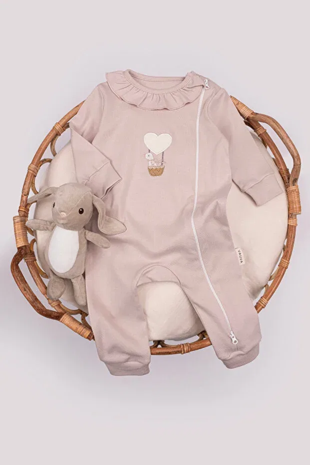 Детский комбинезон для девочек с длинным рукавом Vauva, Pink