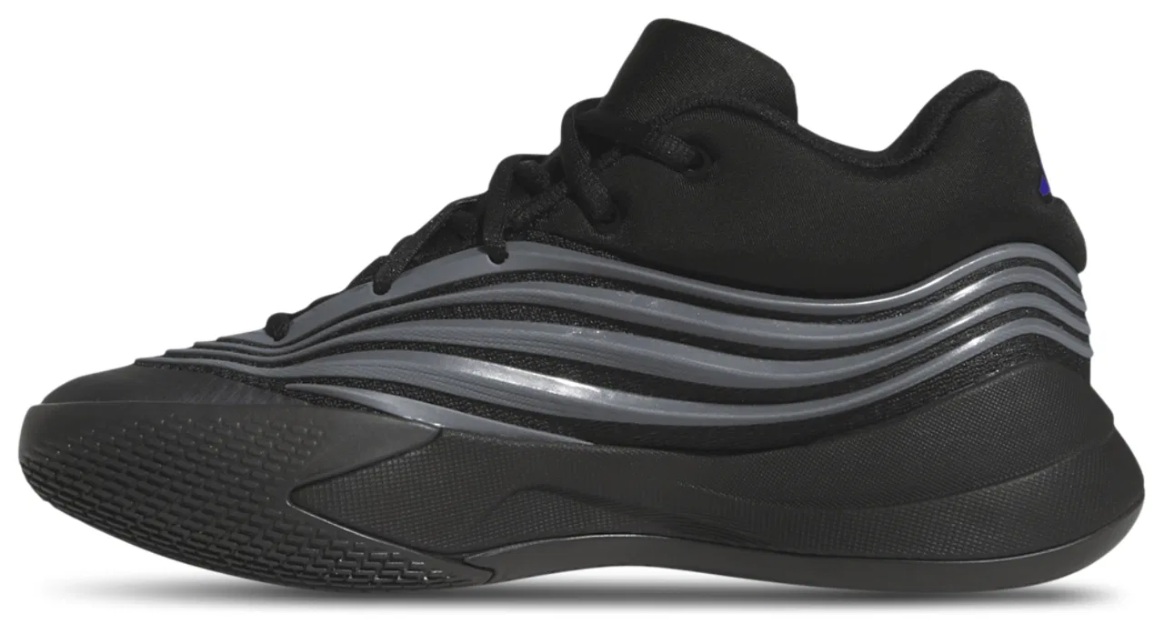 Кроссовки для мальчиков Dame X Adidas, цвет Black/Iron Metallic — фото 2