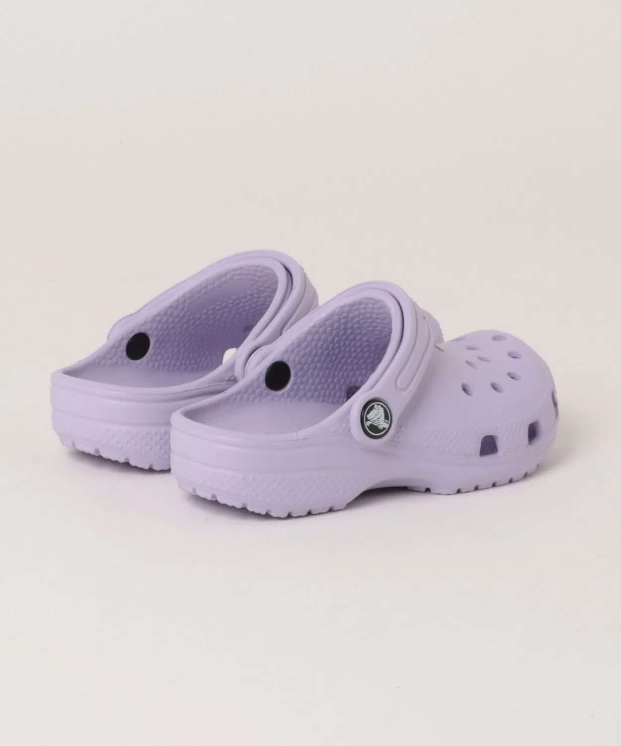 Детские сабо с ремешком Classic Clog K crocs, Lavender — фото 2