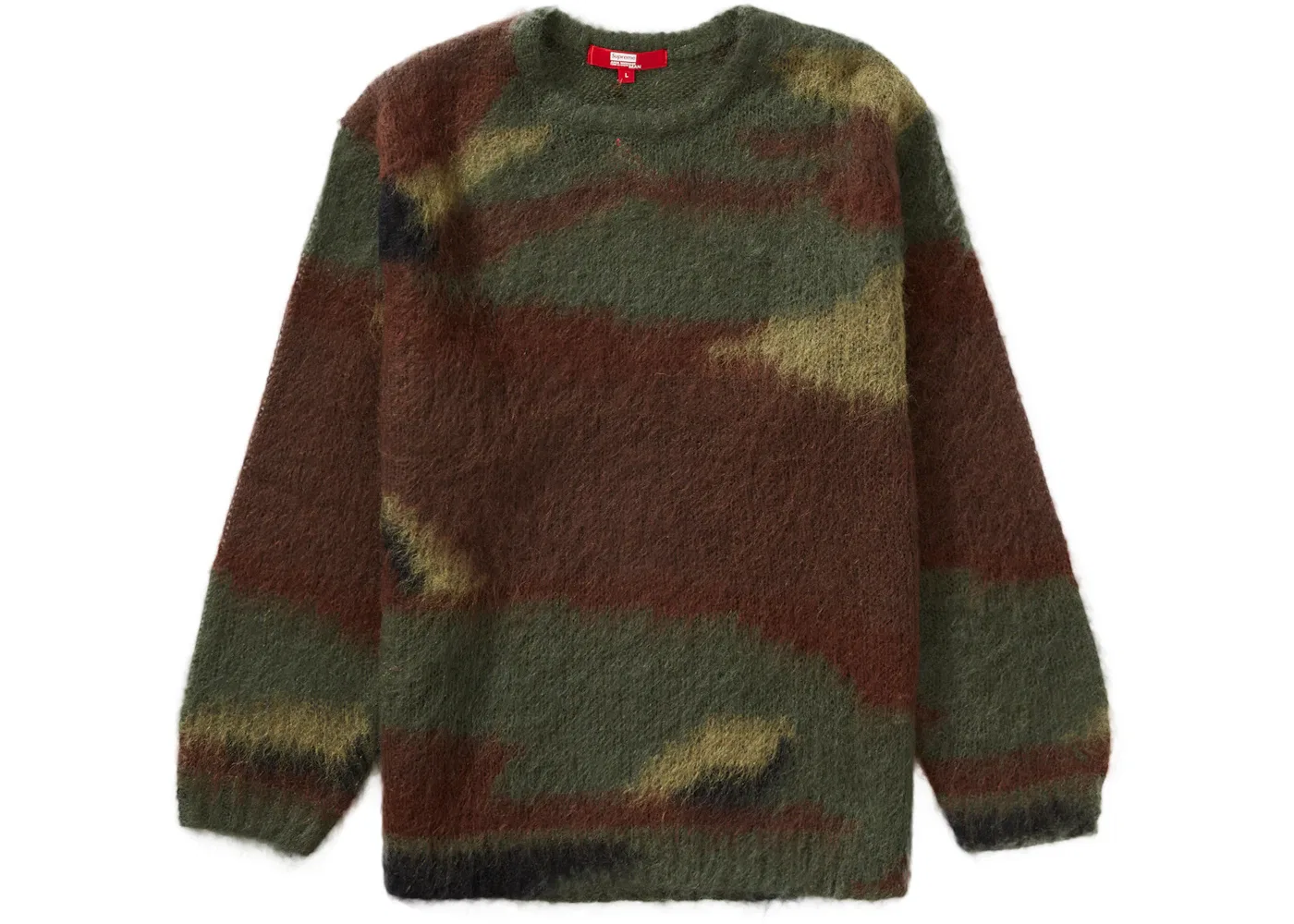 Мужской свитер с принтом Junya Watanabe CdG Man Supreme, Olive