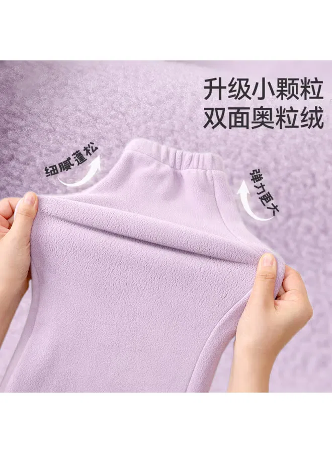 Штаны спортивные детские с начесом Long Time Companion, фиолетовый — фото 2