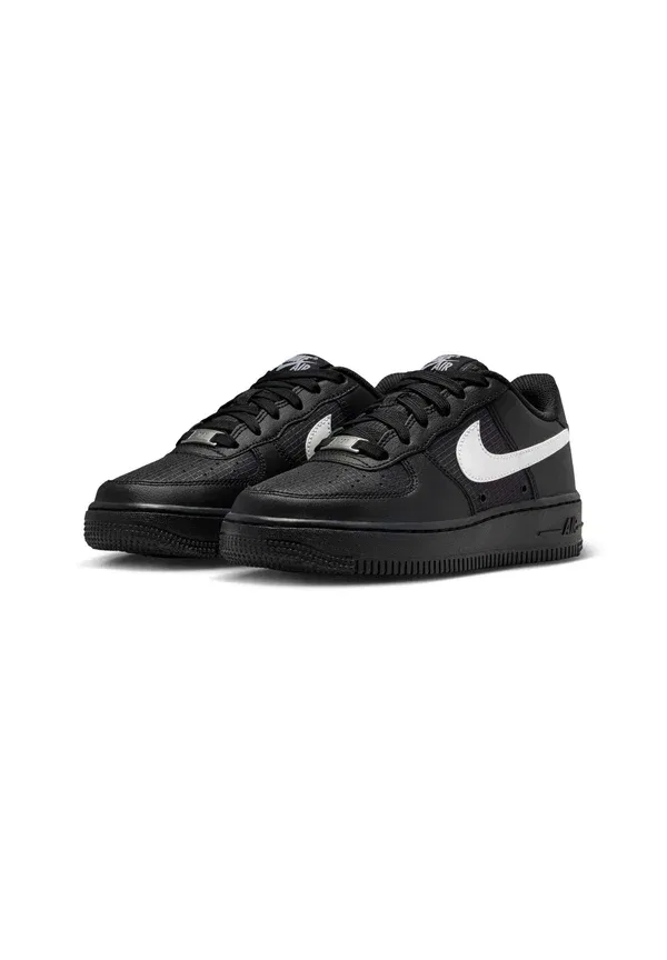 Кроссовки кожаные Air Force 1 Tech Nike Sportswear Black, White, белый/черный — фото 2