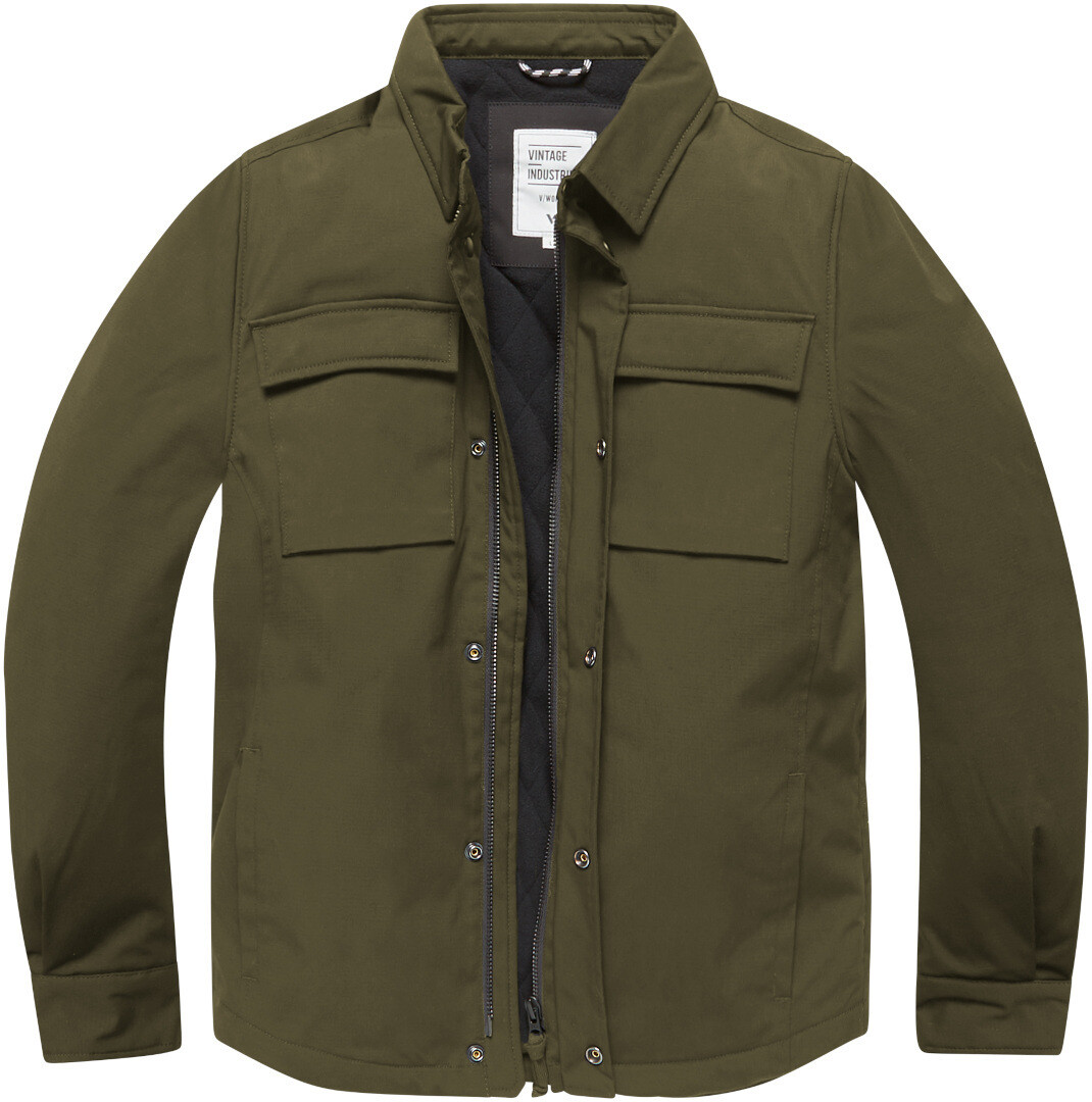 

Куртка Vintage Industries Wyatt, оливковая, Зеленый, Куртка Vintage Industries Wyatt, оливковая