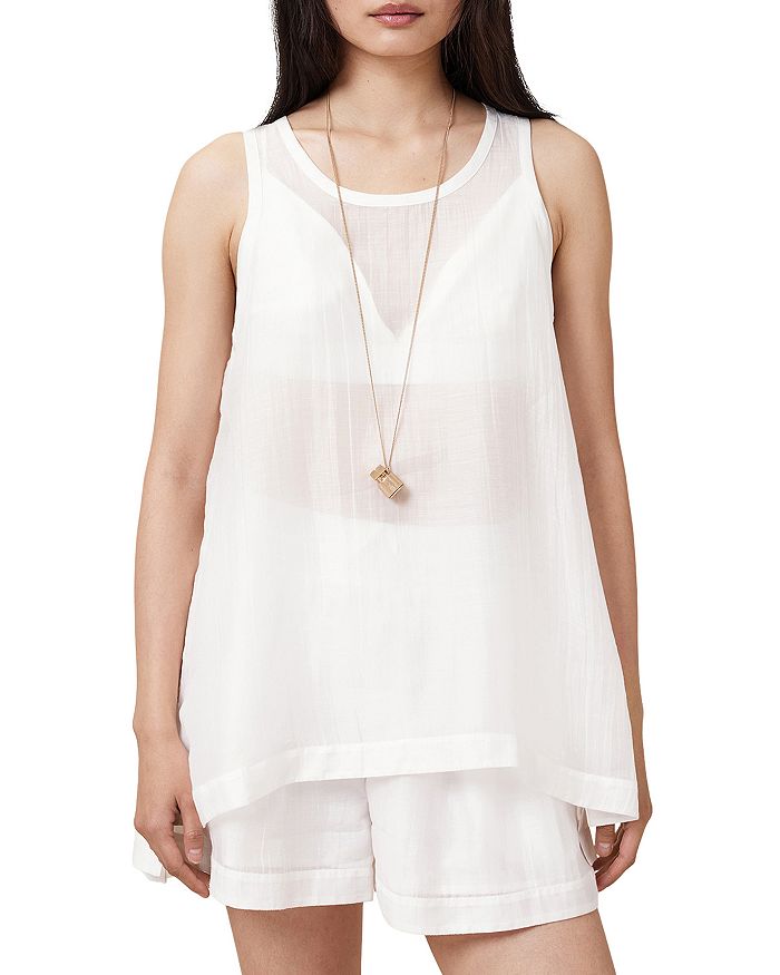

Тиш Топ ALLSAINTS, белый