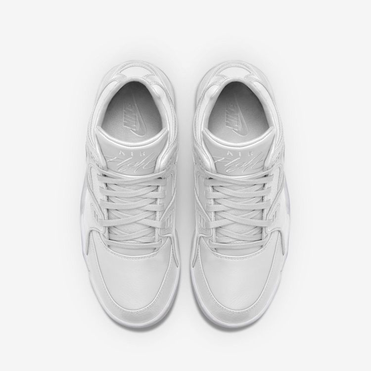 Кроссовки NikeLab Air Flight '89 'Triple White', белый — фото 3