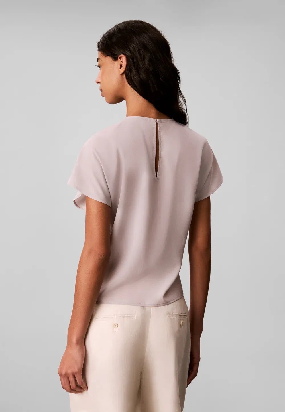 Фурнитура - блузка Calvin Klein, Ashes Of Roses — фото 3