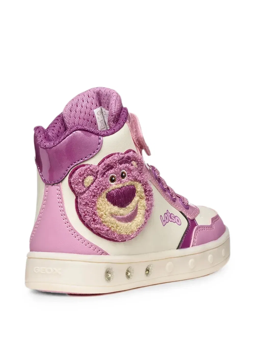 Высокие кроссовки X Toy Story Lotso Skylin Geox Kids, бежевый — фото 4