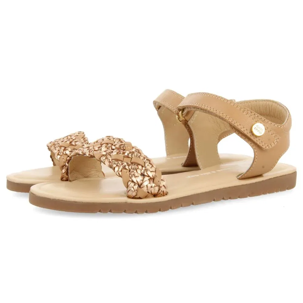 Детские сандалии для девочек Lemington Gioseppo, Beige