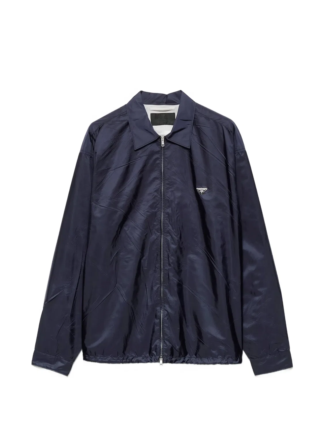 Рубашка Re-Nylon синяя Prada, синий