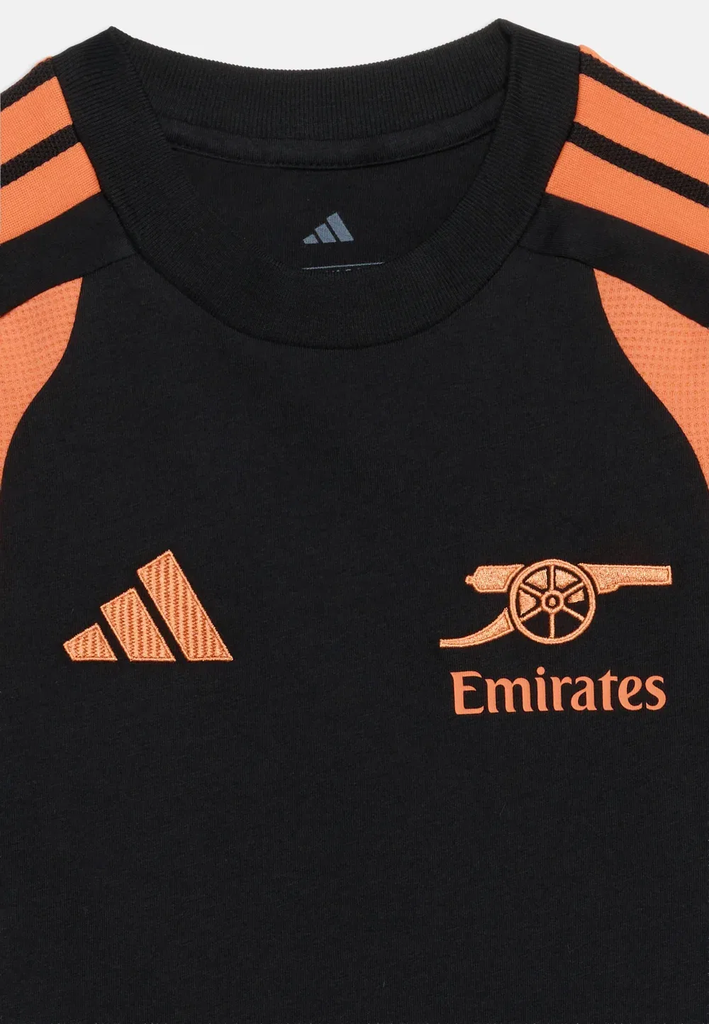 Футболка Arsenal FC Tiro унисекс - клубная одежда Adidas Performance, Black — фото 3