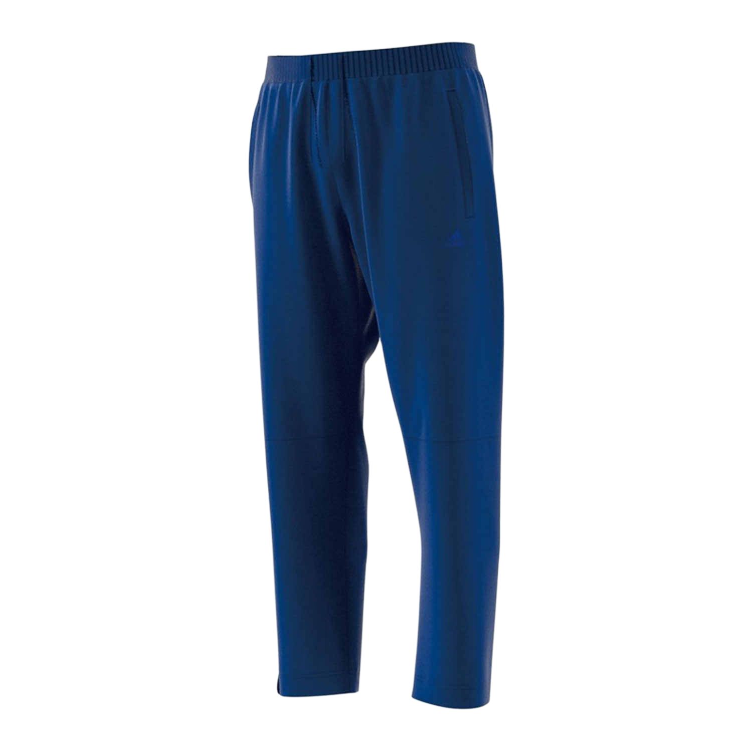 

Вязаные спортивные брюки мужские синие Adidas