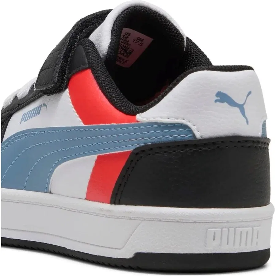 Детские спортивные кроссовки на шнуровке Caven 2.0 Block AC+ PS Puma, Черный — фото 4