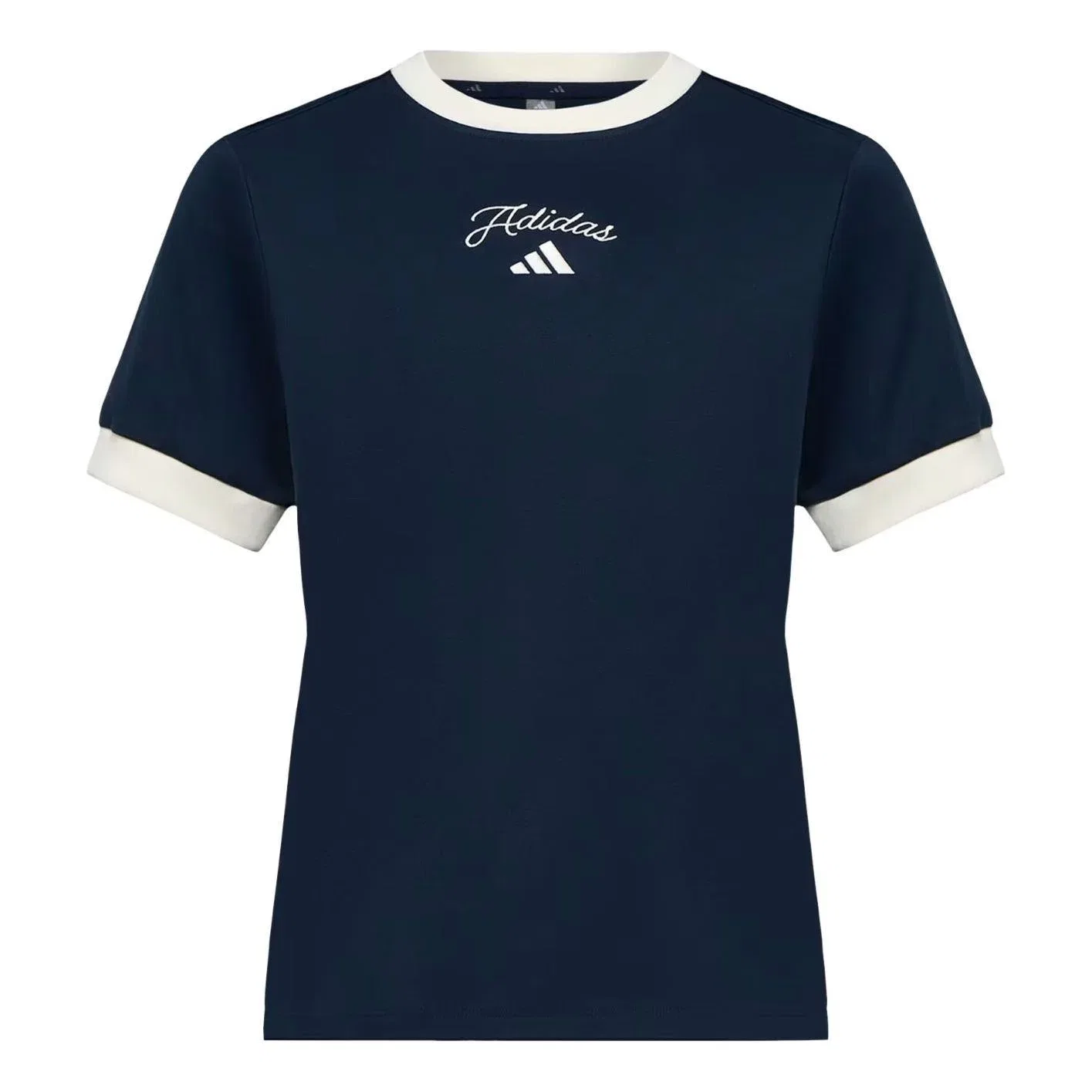 Женская футболка с коротким рукавом Aurora Ink Adidas, черный
