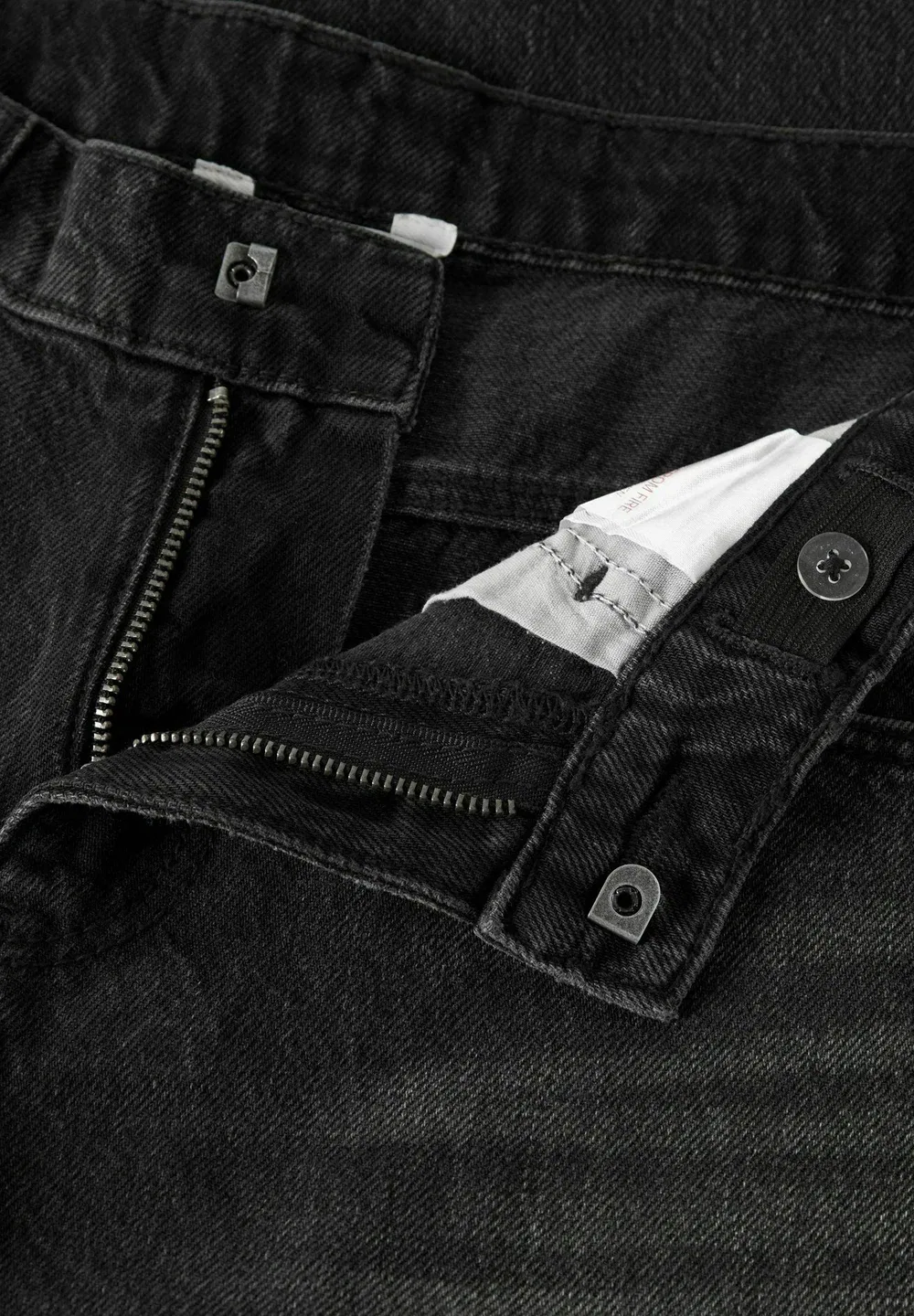 Джинсы прямого кроя - джинсы свободного кроя Two Soon, Dark Grey Denim — фото 3