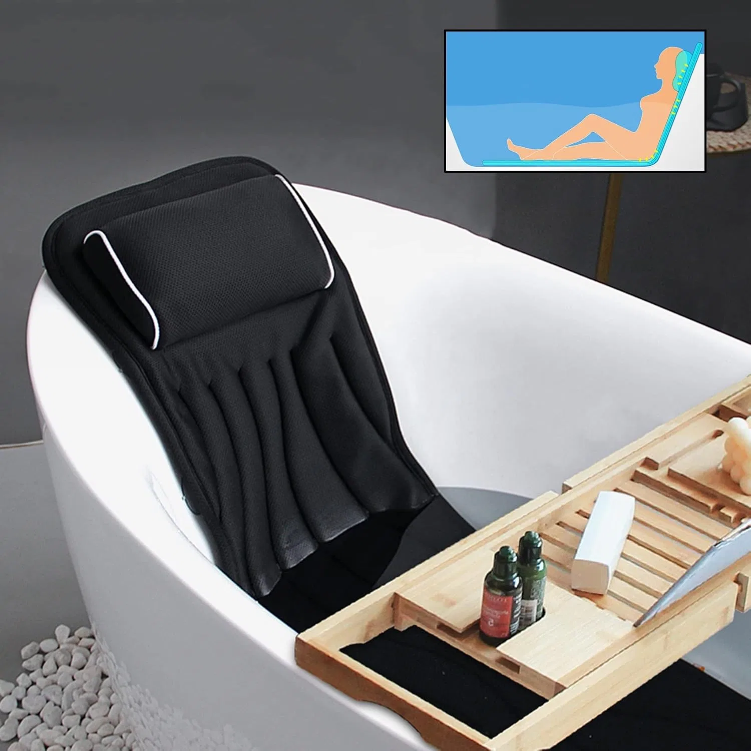 Батутная подушка MyrRhe, Extra Large, 3D Spa