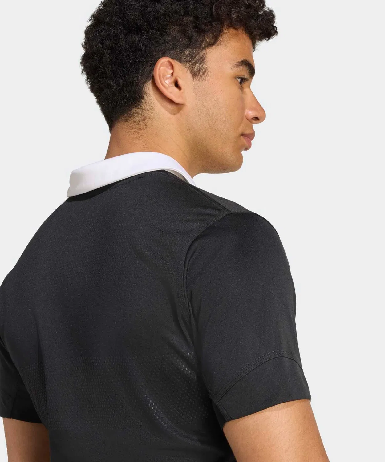 Мужская футболка с коротким рукавом и принтом All Blacks Home Performance Jersey Adidas, Black — фото 4