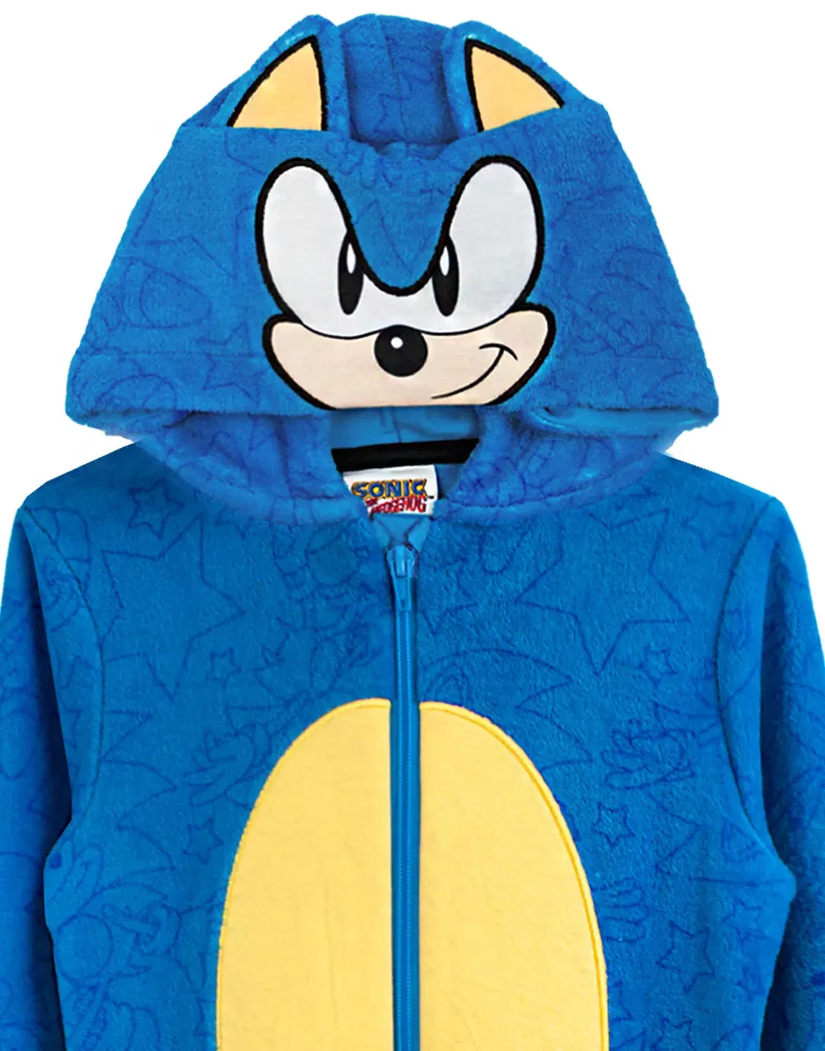 Детский боди-комбинезон Onesie Sonic The Hedgehog, Blue — фото 3