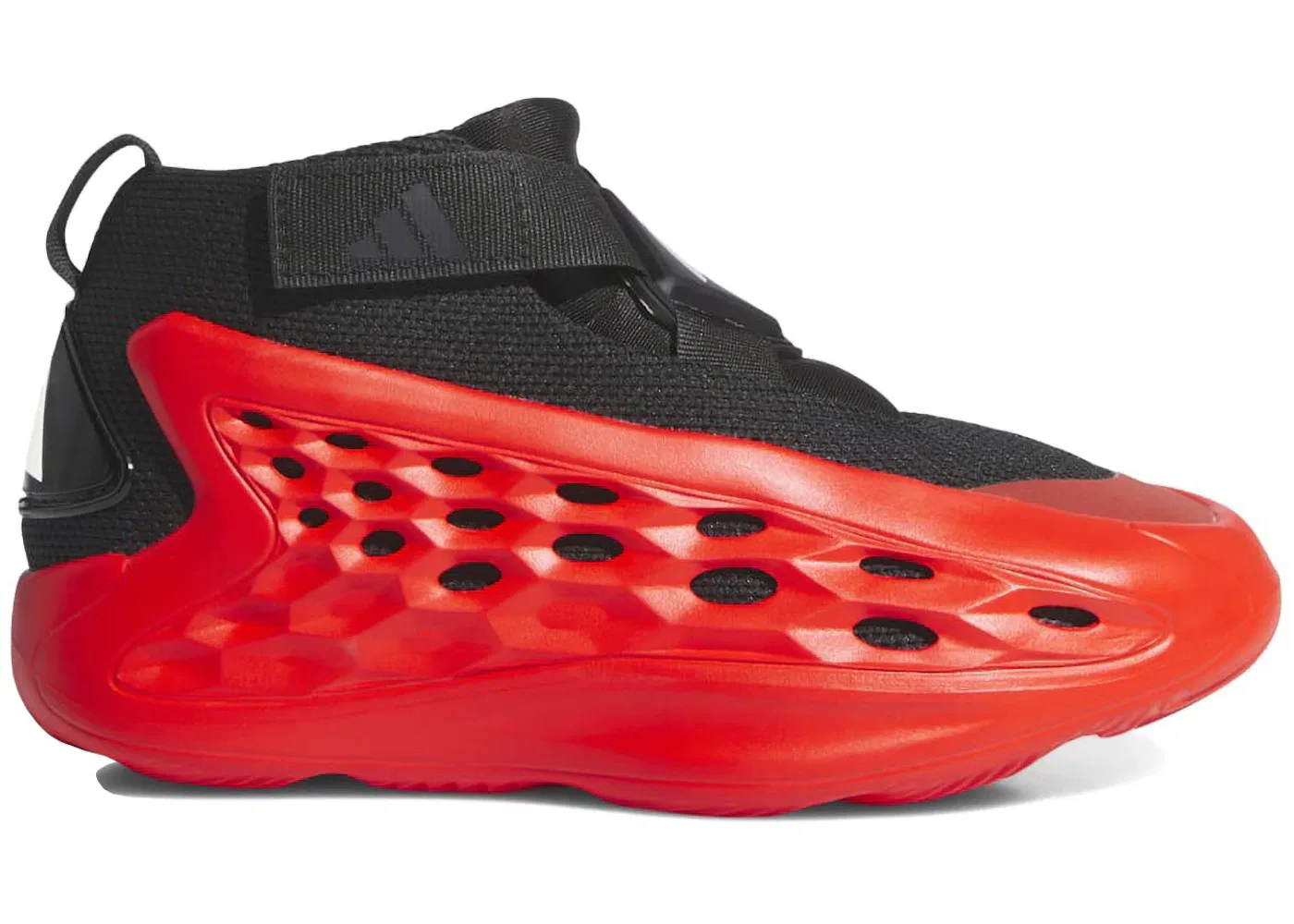 Детские кроссовки для мальчиков с длинным шнурком Adidas AE 1 Georgia Bulldogs (PS), Black/Red/White