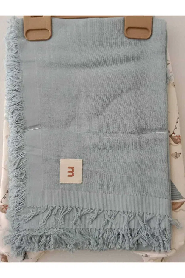 Детское боди-комбинезон для девочек с принтом Basics Minisse, Blue — фото 3
