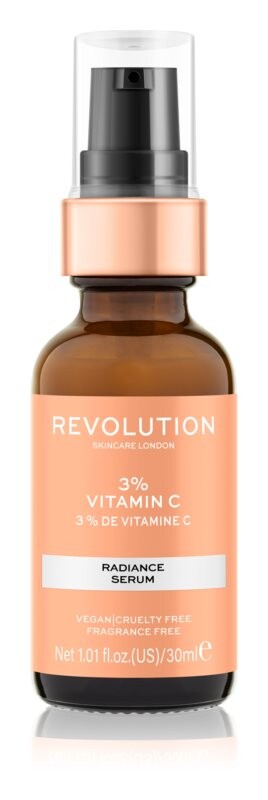 

Осветляющая сыворотка с витамином С Revolution Skincare Vitamin C 3%