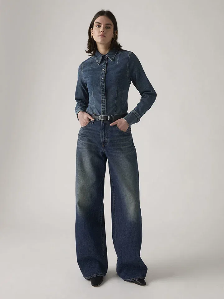 Женские джинсы свободного кроя Levi's, Blue