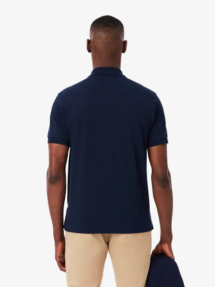 Футболка поло классического кроя LIGHT LACOSTE, Navy — фото 3