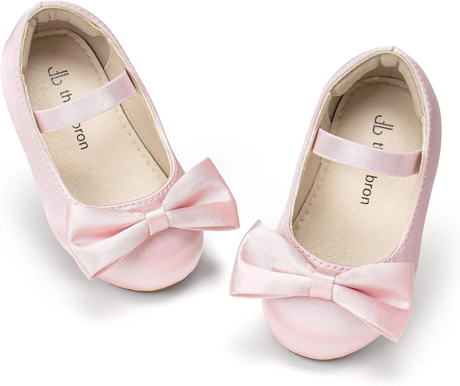 Детские туфли Мэри Джейн для девочек THEE BRON, Ballet Pink