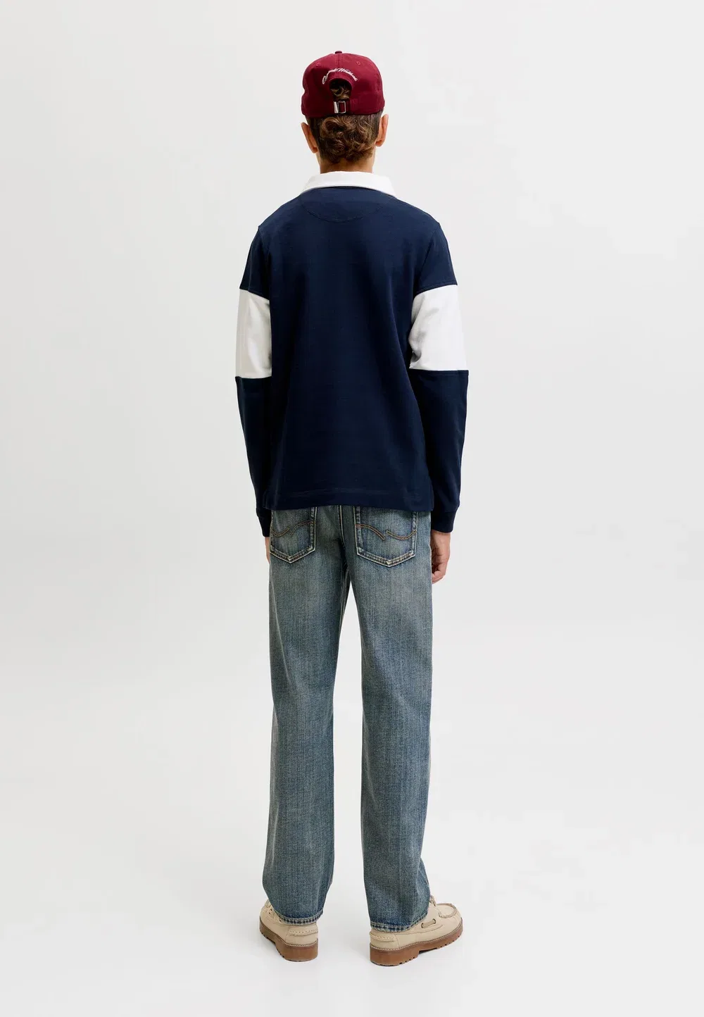 Джинсы свободного кроя Jack & Jones Junior, Blue Denim — фото 3