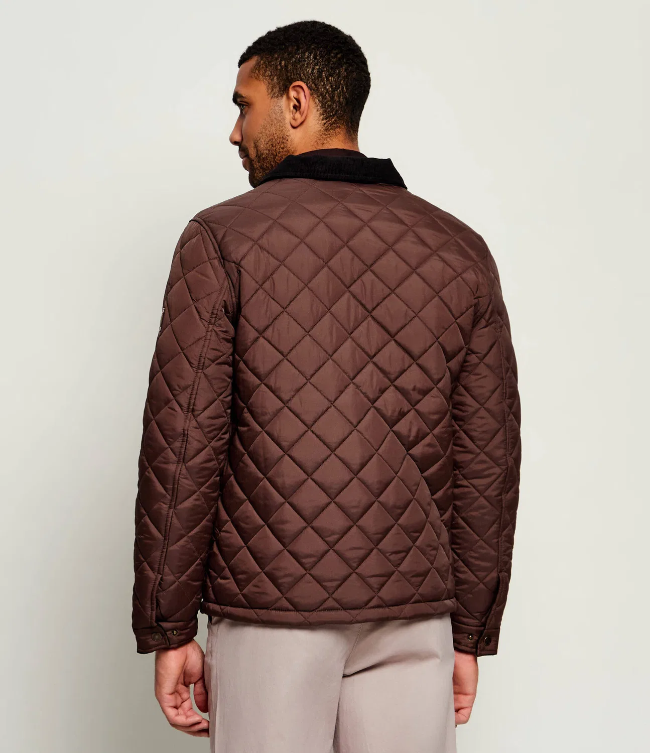 Куртка стеганая Diamond Quilt U.S. Polo Assn., Marrone — фото 3